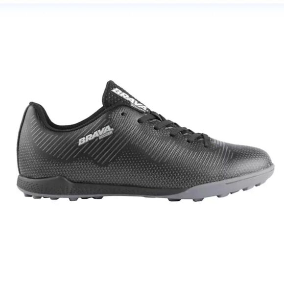 MEN'S BRAVA SOCCER ADULTS EXEMPT TURF 2.0 CLEATS ROUND TOE  SLIP ON SNEAKER - Picture 1 of 15